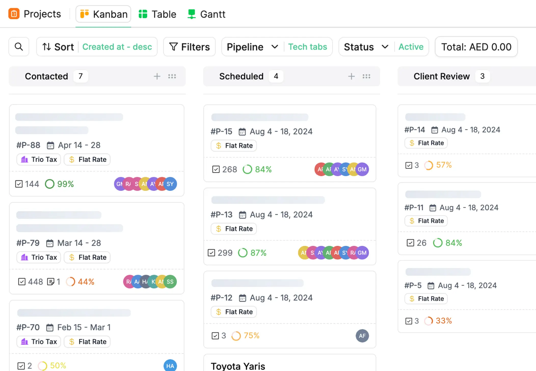 Project Features